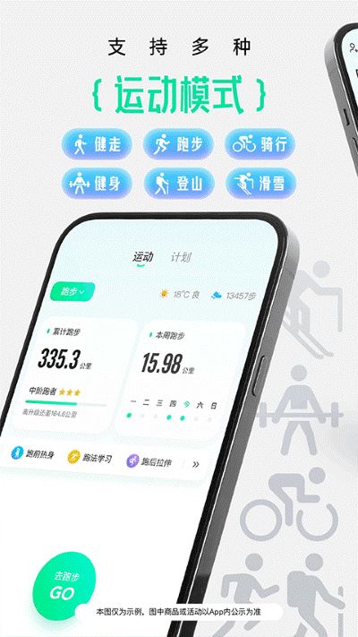 咕咚运动计步器截图3