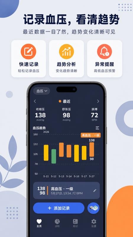 血压记录助手截图2