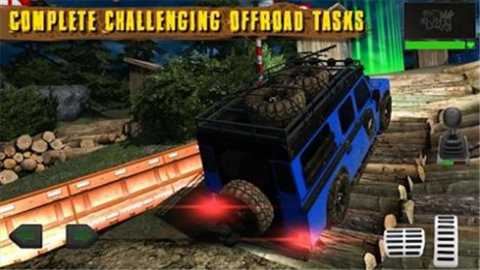 4x4越野夜间驾驶（4x4 Offroad: Dark Night Racing ）截图1
