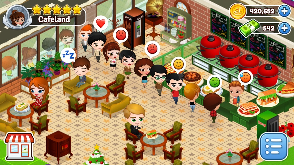 Cafeland餐厅截图2
