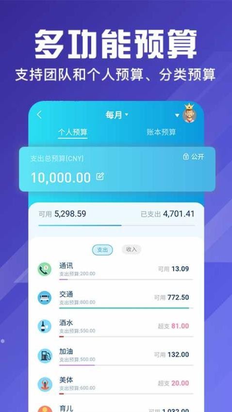 百事AA记账截图2