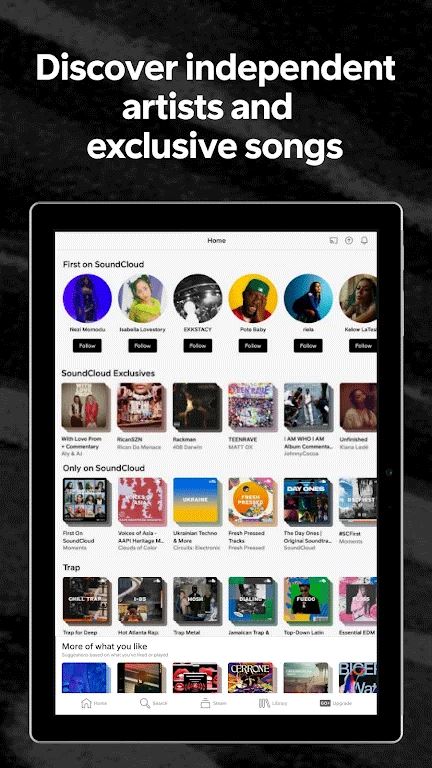 SoundCloud截图2