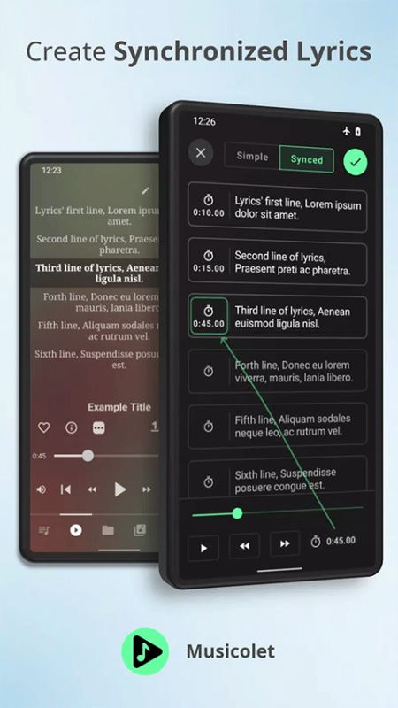 musicolet音乐播放器截图1