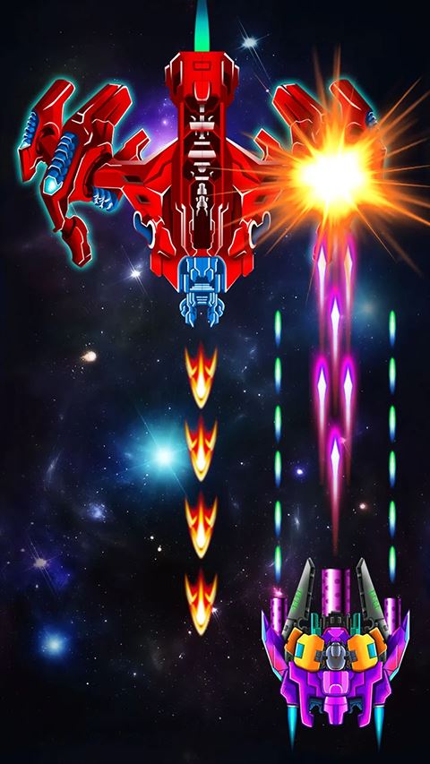 银河袭击独立行动（Galaxy Attack：Alien Shooter）截图1