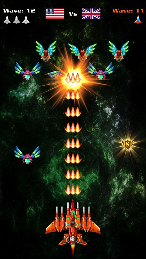 银河袭击独立行动（Galaxy Attack：Alien Shooter）截图2